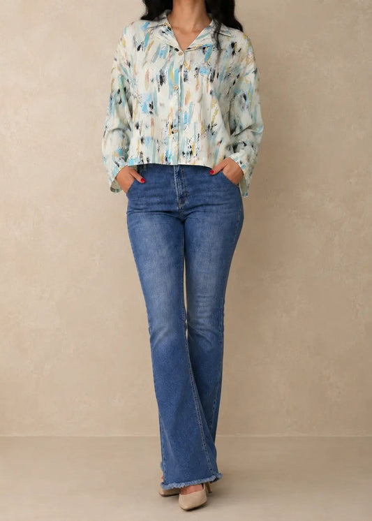 La Chemise Oversize — Édition N°2· Aquarelle