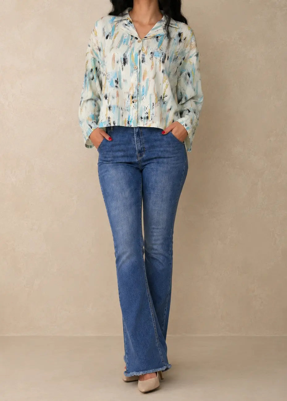 La Chemise Oversize — Édition N°2· Aquarelle