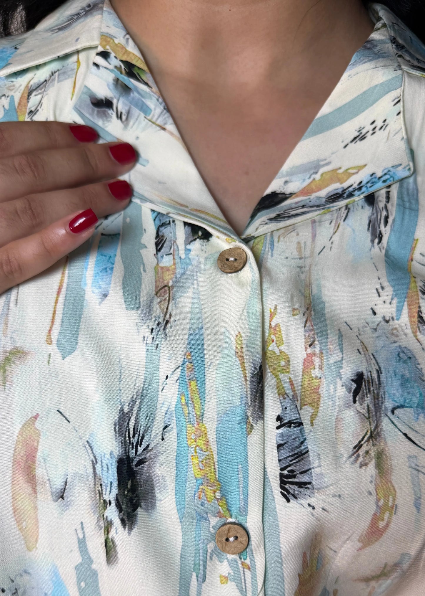 La Chemise Oversize — Édition N°2· Aquarelle