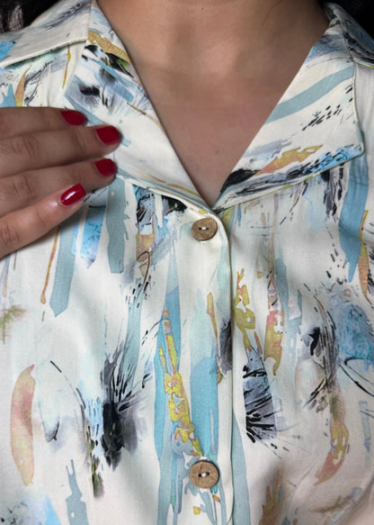 La Chemise Oversize — Édition N°2· Aquarelle