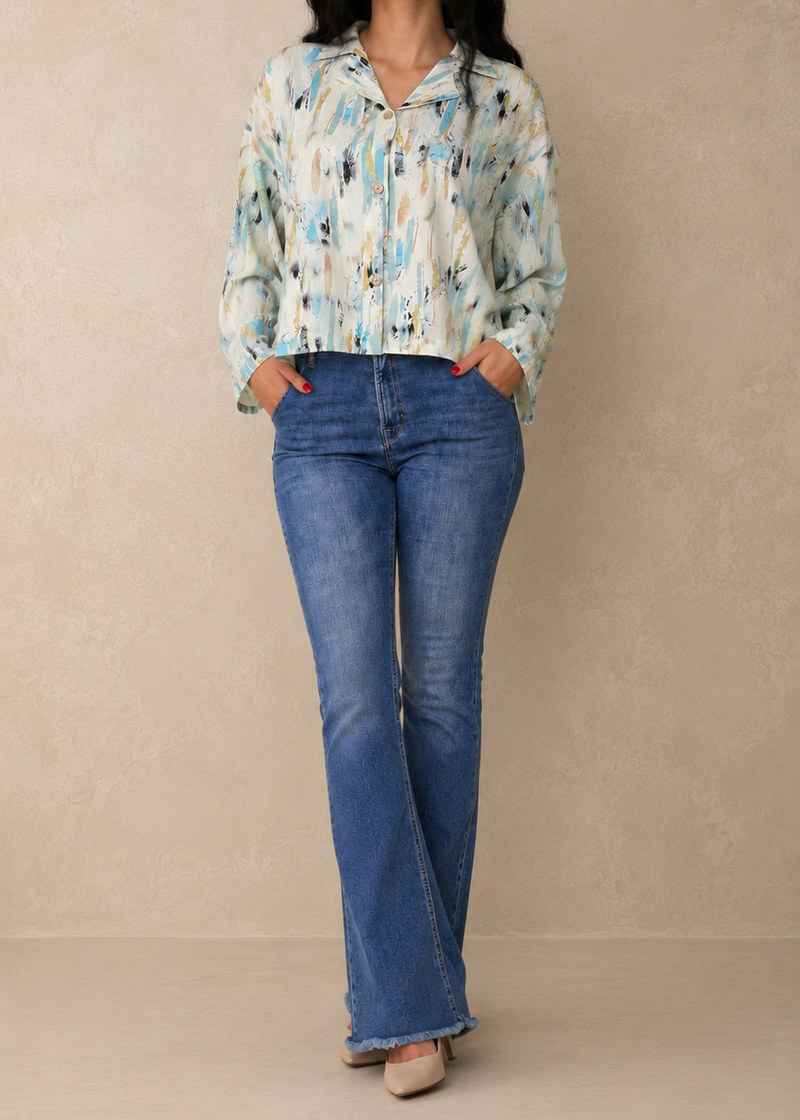 La Chemise Oversize — Édition N°2· Aquarelle