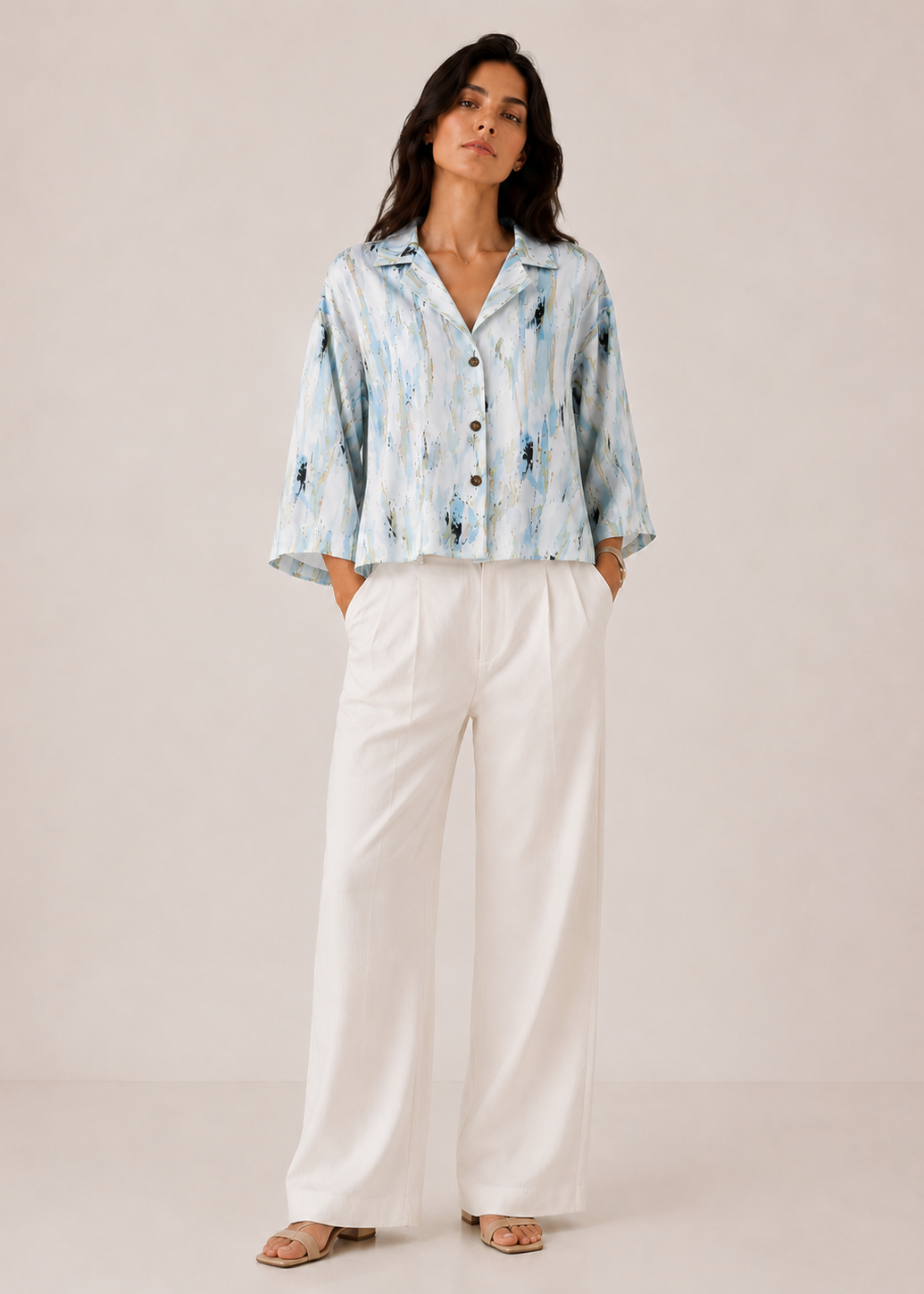 La Chemise Oversize — Édition N°2 · Aquarelle