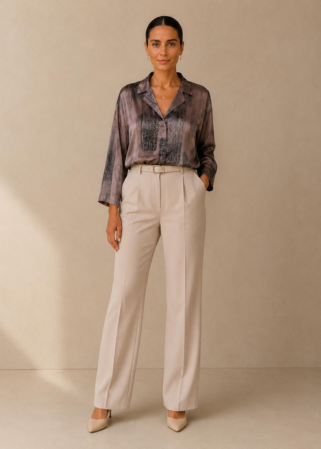 La Chemise Oversize — Édition N°1 · Terra  Coupe Longue