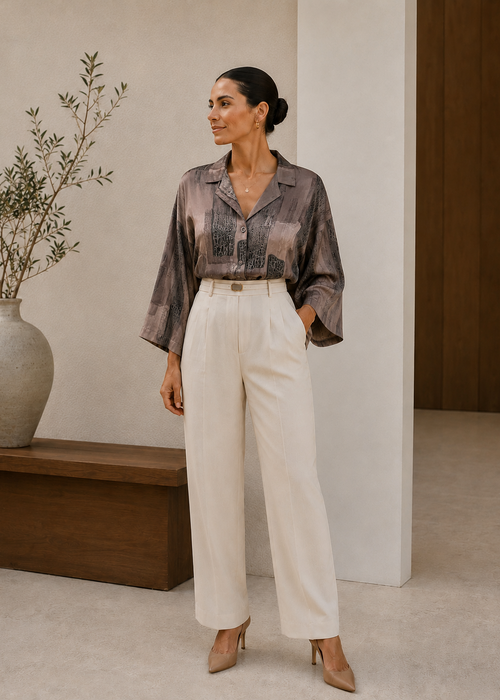 La Chemise Oversize — Édition N°1 · Terra  Coupe Courte