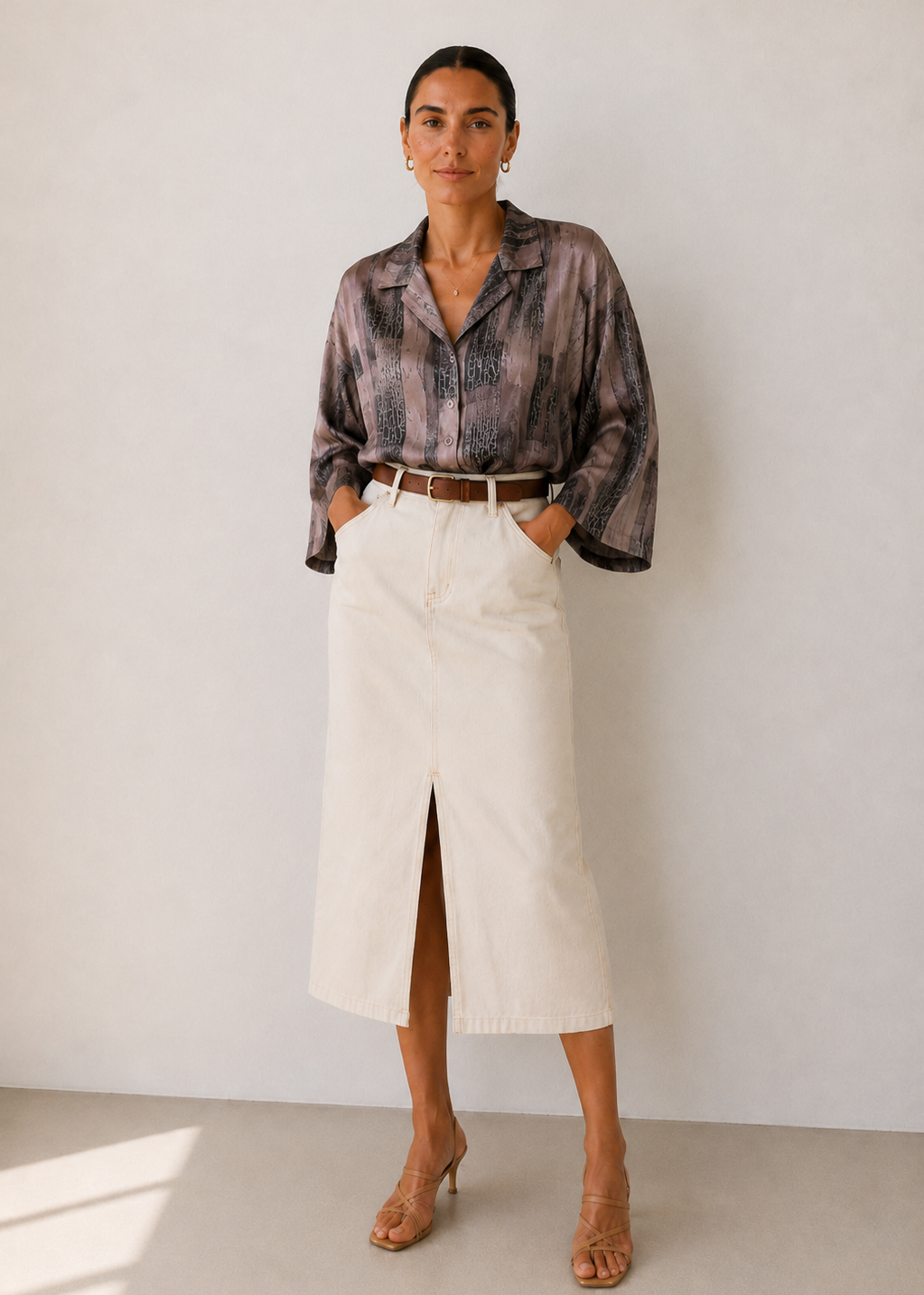 La Chemise Oversize — Édition N°1 · Terra  Coupe Courte