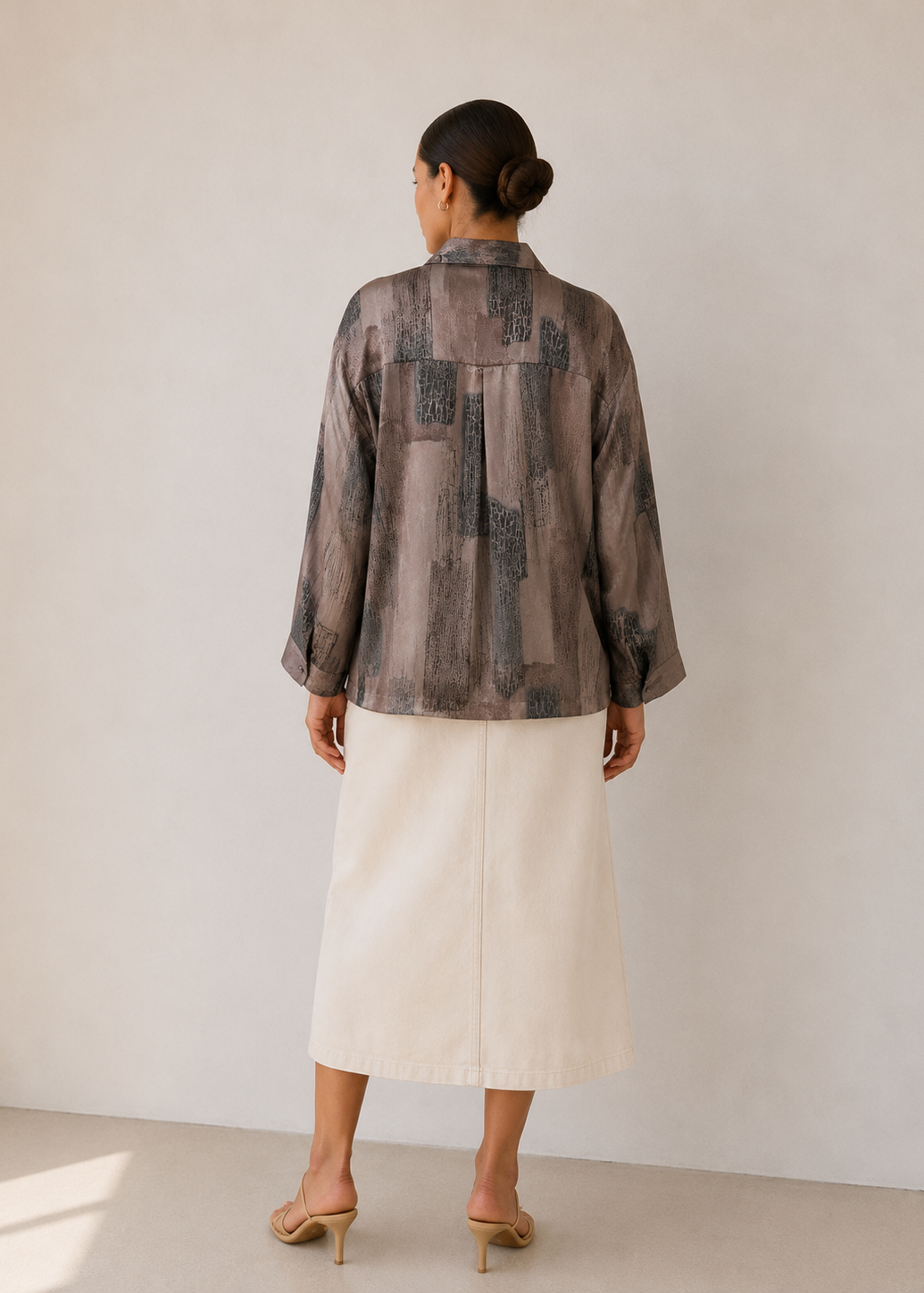 La Chemise Oversize — Édition N°1 · Terra  Coupe Longue