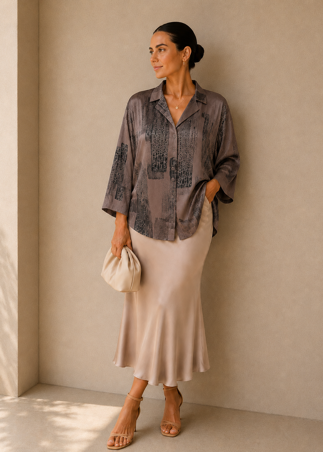 La Chemise Oversize — Édition N°1 · Terra  Coupe Longue