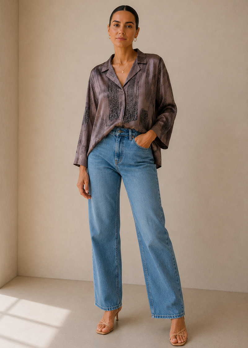 La Chemise Oversize — Édition N°1 · Terra  Coupe Longue
