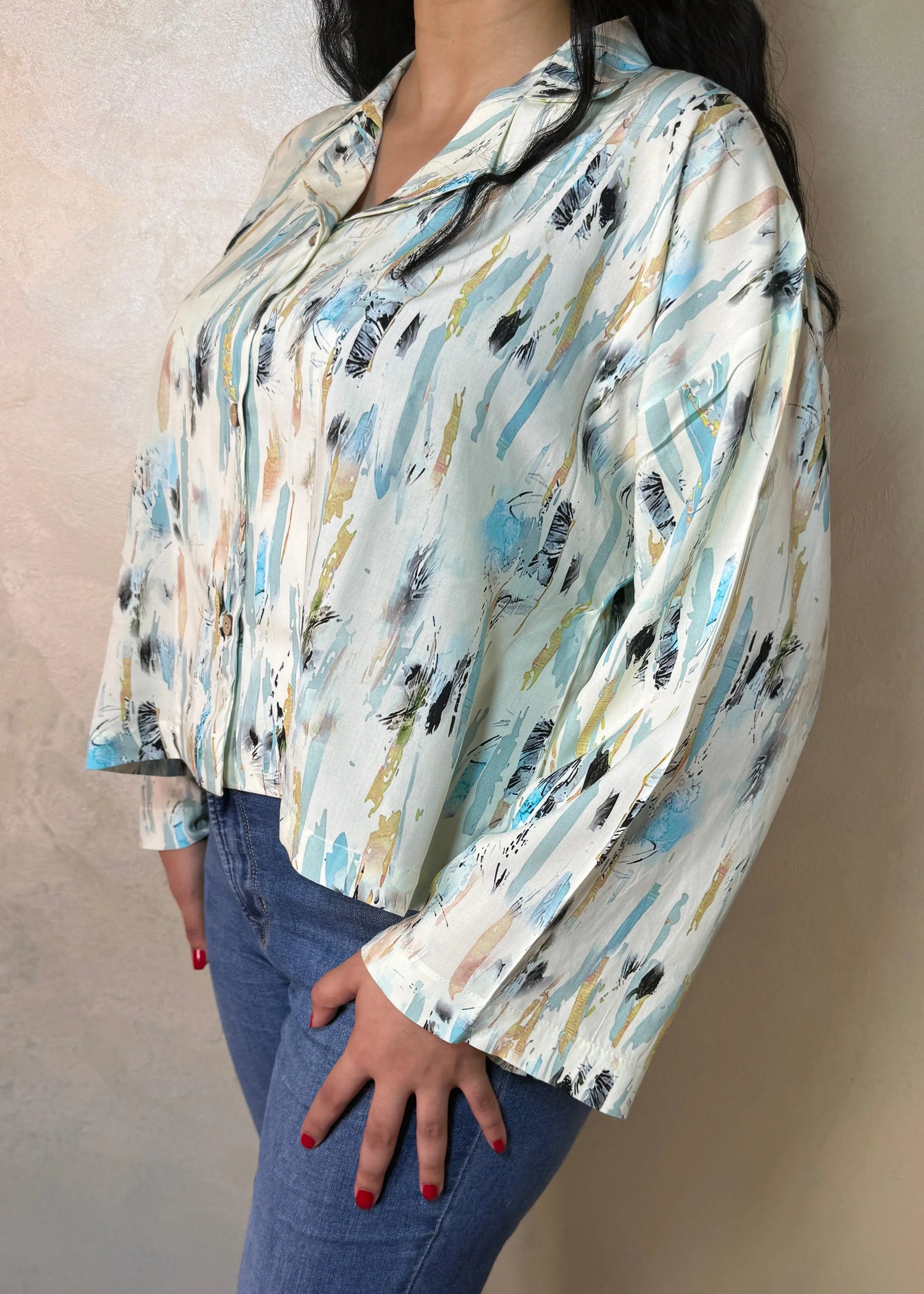 La Chemise Oversize — Édition N°2· Aquarelle